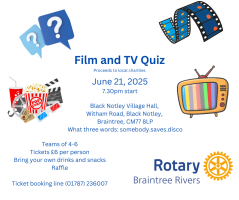 Film and TV quiz poster